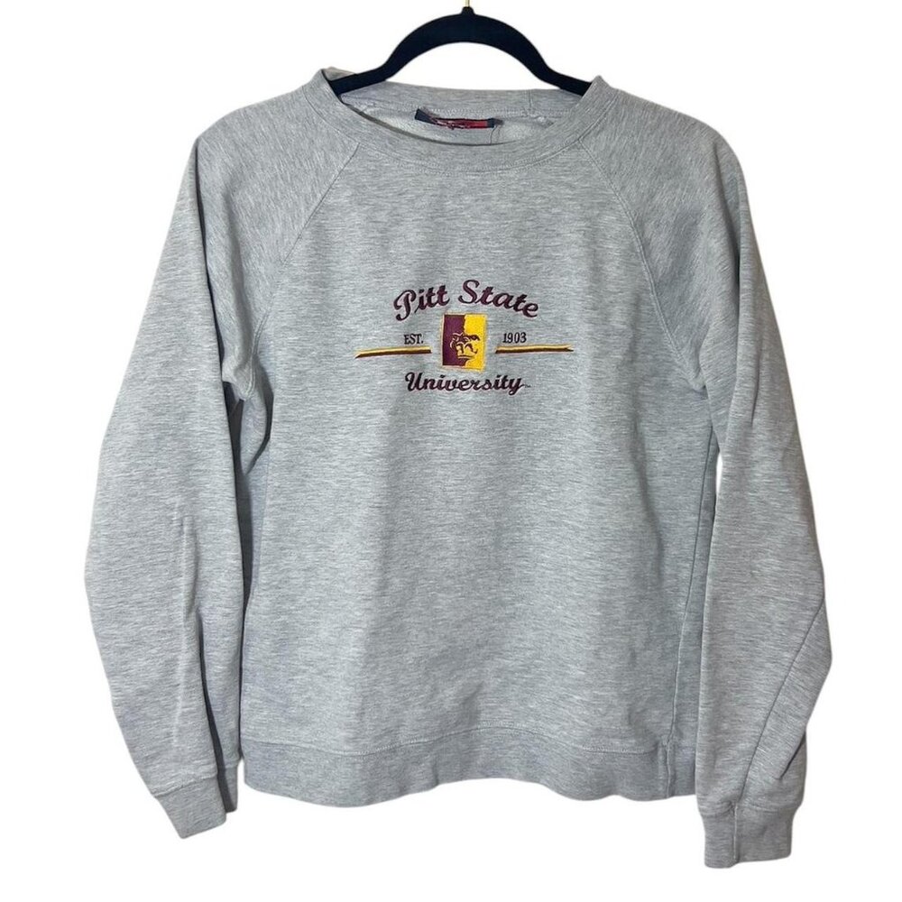 Vintage Pitt State Gorillas Grey‎ Crewneck Sweatshirt
